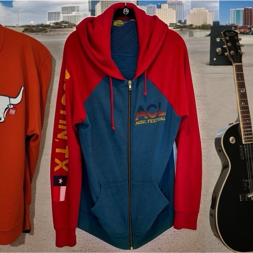 Aviator Nation - Austin TX ACL Music Festival Special Edition hoodie - rare find